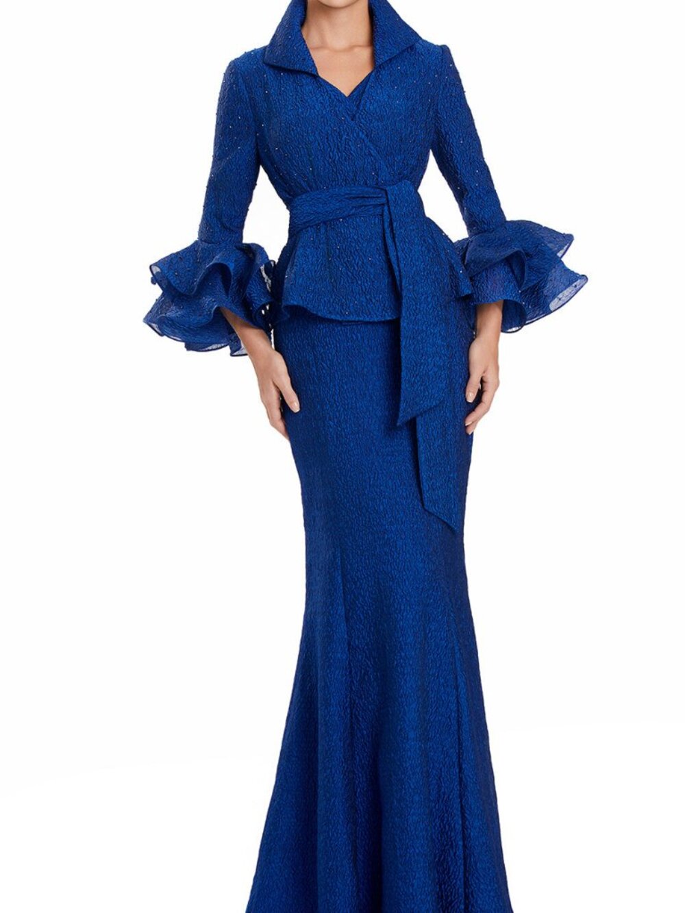 NWT Alexander by Daymor 3131F25 Mother of the Bride Dress Sapphire size 10
